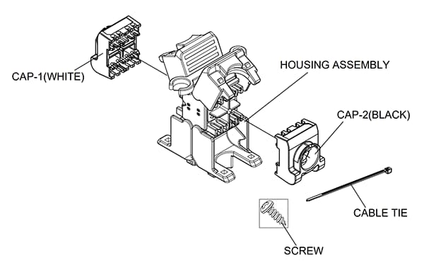 Stewart Connector / Cinch Connectivity Solutions Cat 6a免工具屏蔽式电缆接头